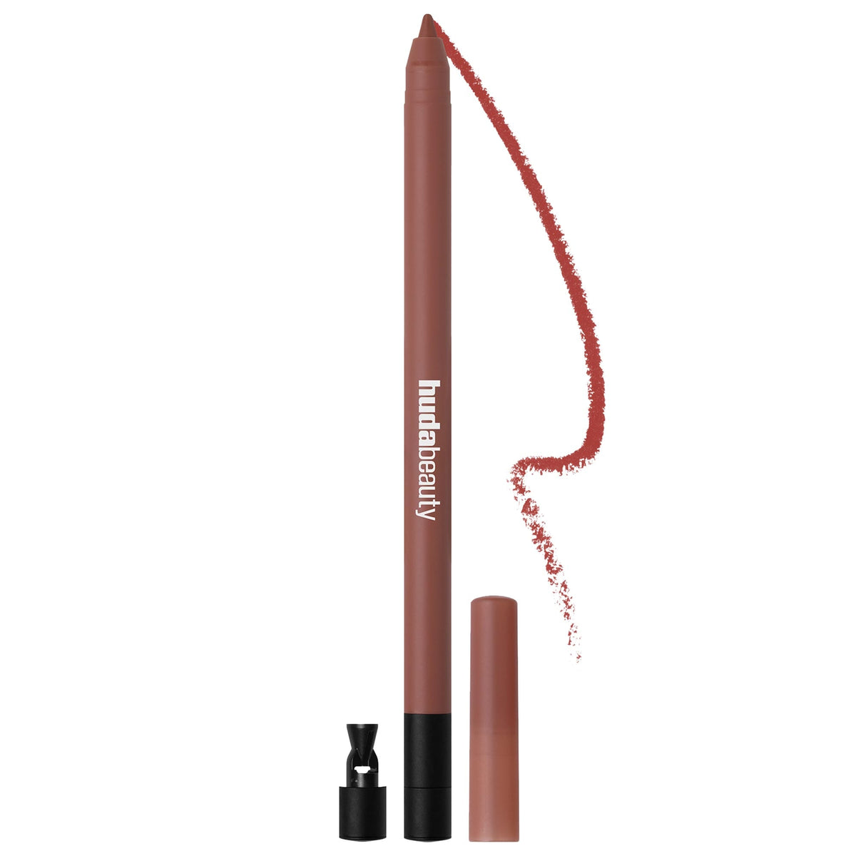 HUDA BEAUTY Lip Contour 2.0 Automatic Matte Lip Pencil in Warm Brown