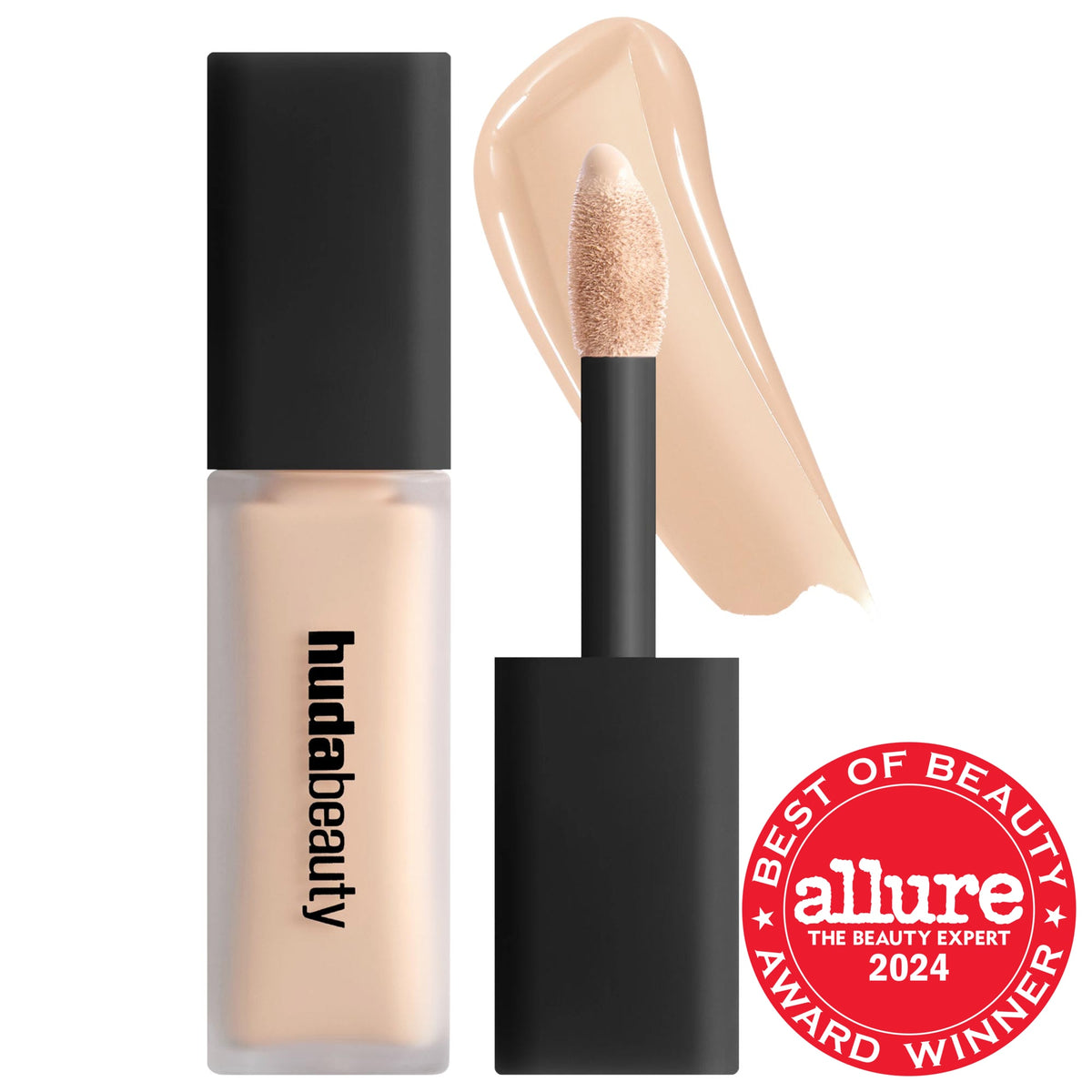 HUDA BEAUTY #FauxFilter Matte Buildable Coverage Waterproof Concealer in Honey 1.7 Beige