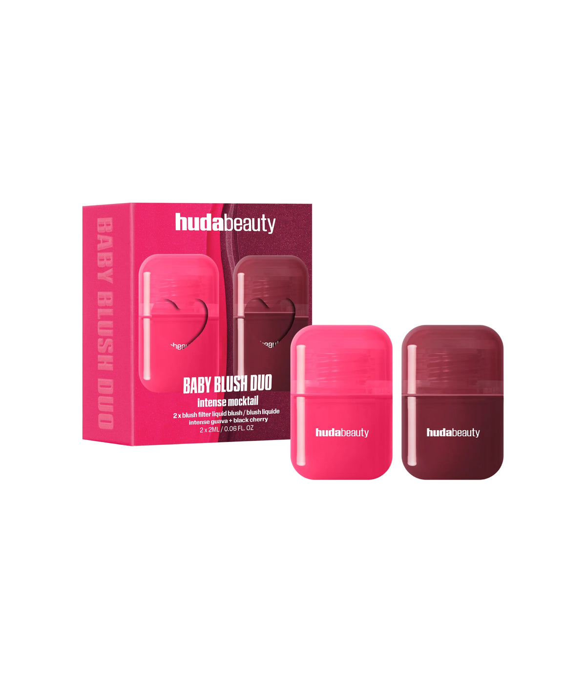 HUDA BEAUTY Baby Blush Duo Kit Intense Mocktail