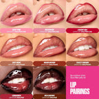 HUDA BEAUTY Faux Filler Ultra-Hydrating Tinted Jelly Lip Oil in Juicy Goji Image 7