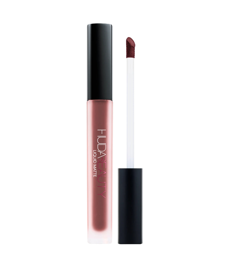 HUDA BEAUTY Liquid Matte Ultra-Comfort Transfer-Proof Lipstick First Class
