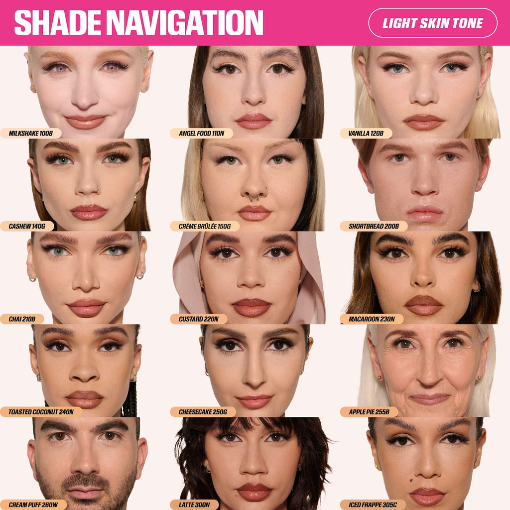 HUDA BEAUTY Easy Blur Natural Airbrush Foundation with Niacinamide in Custard 220N Image 5