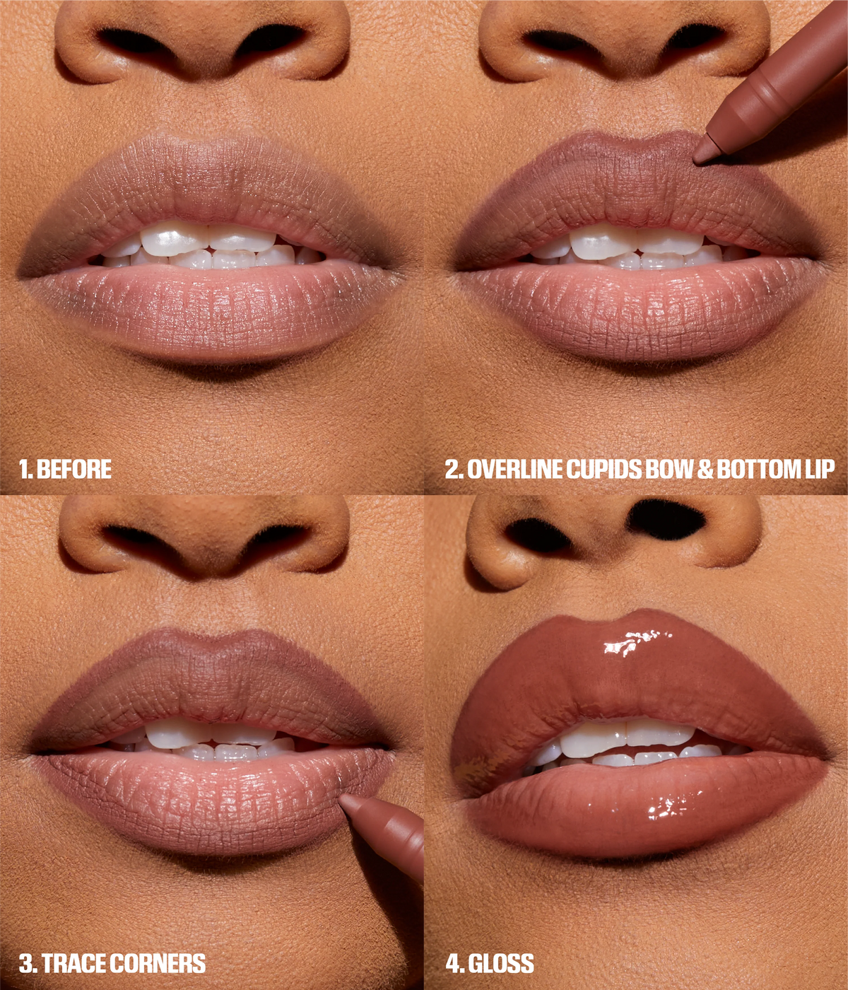 HUDA BEAUTY Bombshell Lip Duo Bombshell
