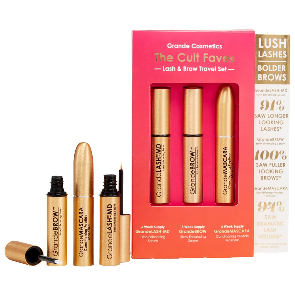 Grande Cosmetics Mini Cult Faves Lash and Brow Serum Set — photo 1