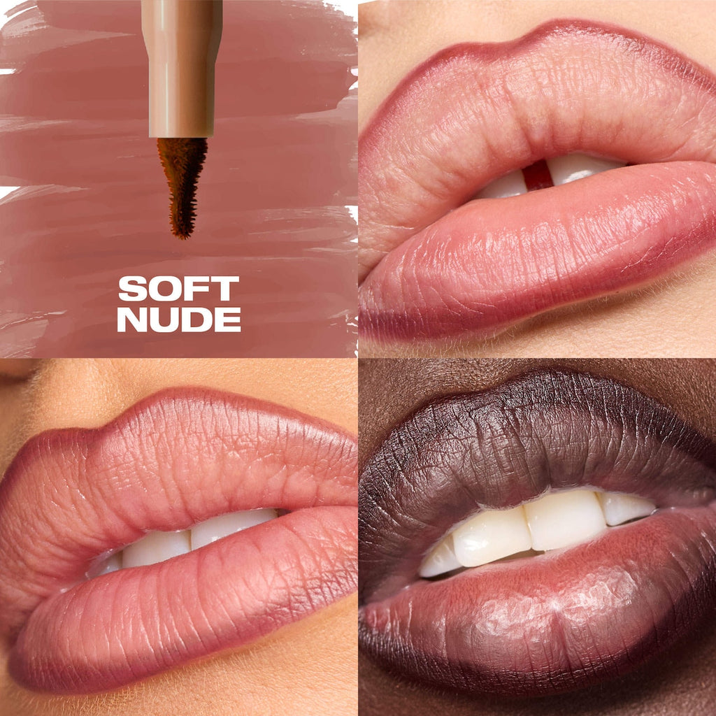 HUDA BEAUTY Blushed Nudes Lip & Cheek Kit — photo 5