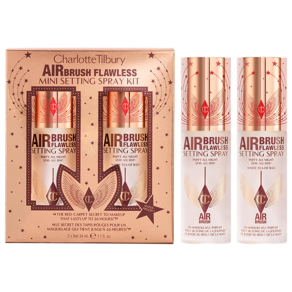 Charlotte Tilbury Mini Airbrush Flawless Hydrating & Waterproof Setting Spray Duo Gift Set — photo 1