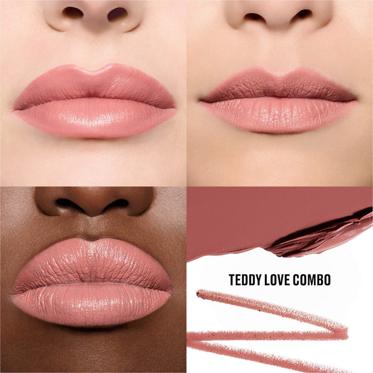 MAC Cosmetics Teddy Love Sleek Satin Nude Lip Combo — photo 3