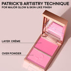 PATRICK TA Major Headlines Double-Take Crème & Powder Blush Duo in Just Enough Image 7