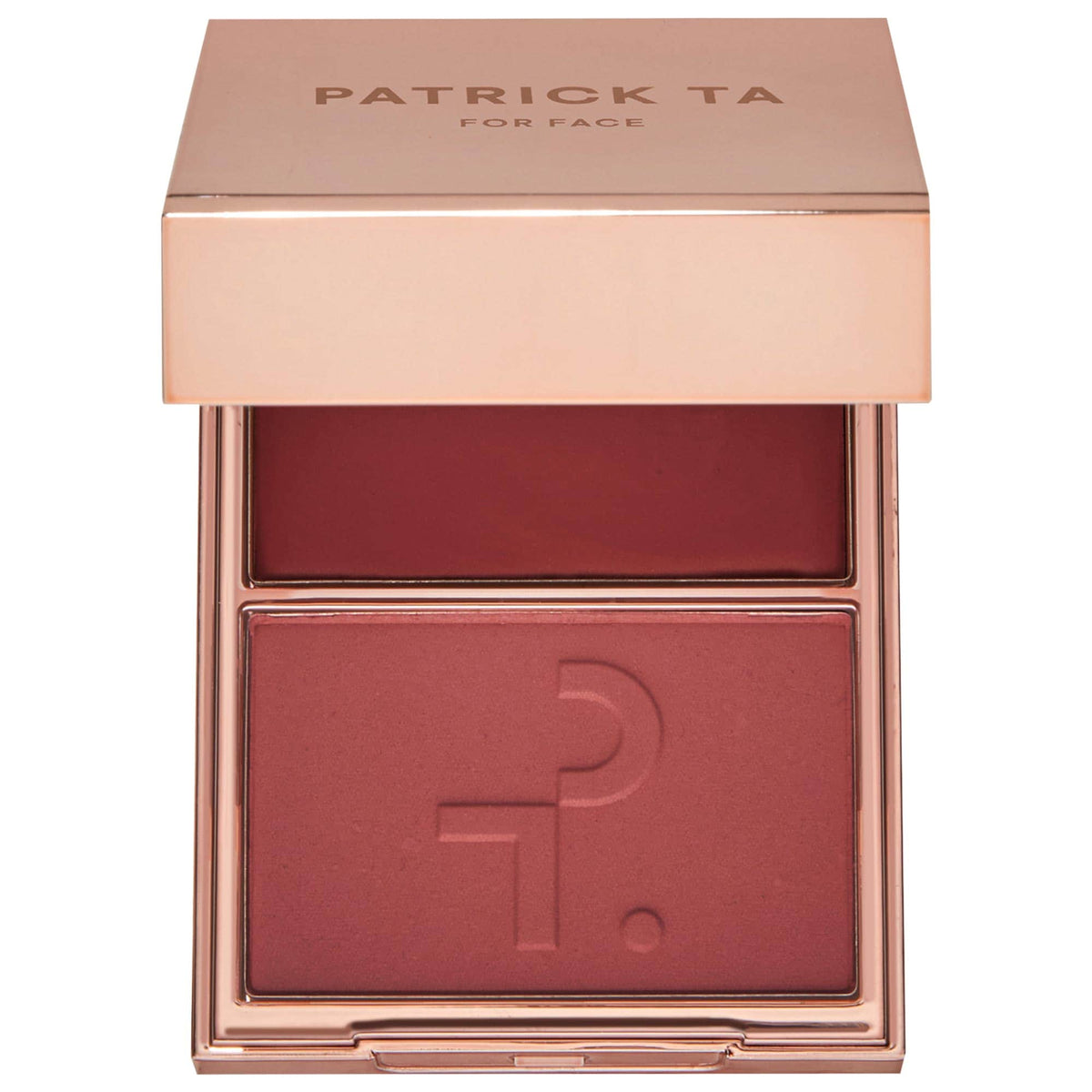PATRICK TA Major Headlines Double-Take Crème & Powder Blush Duo in She Knows Who She Is