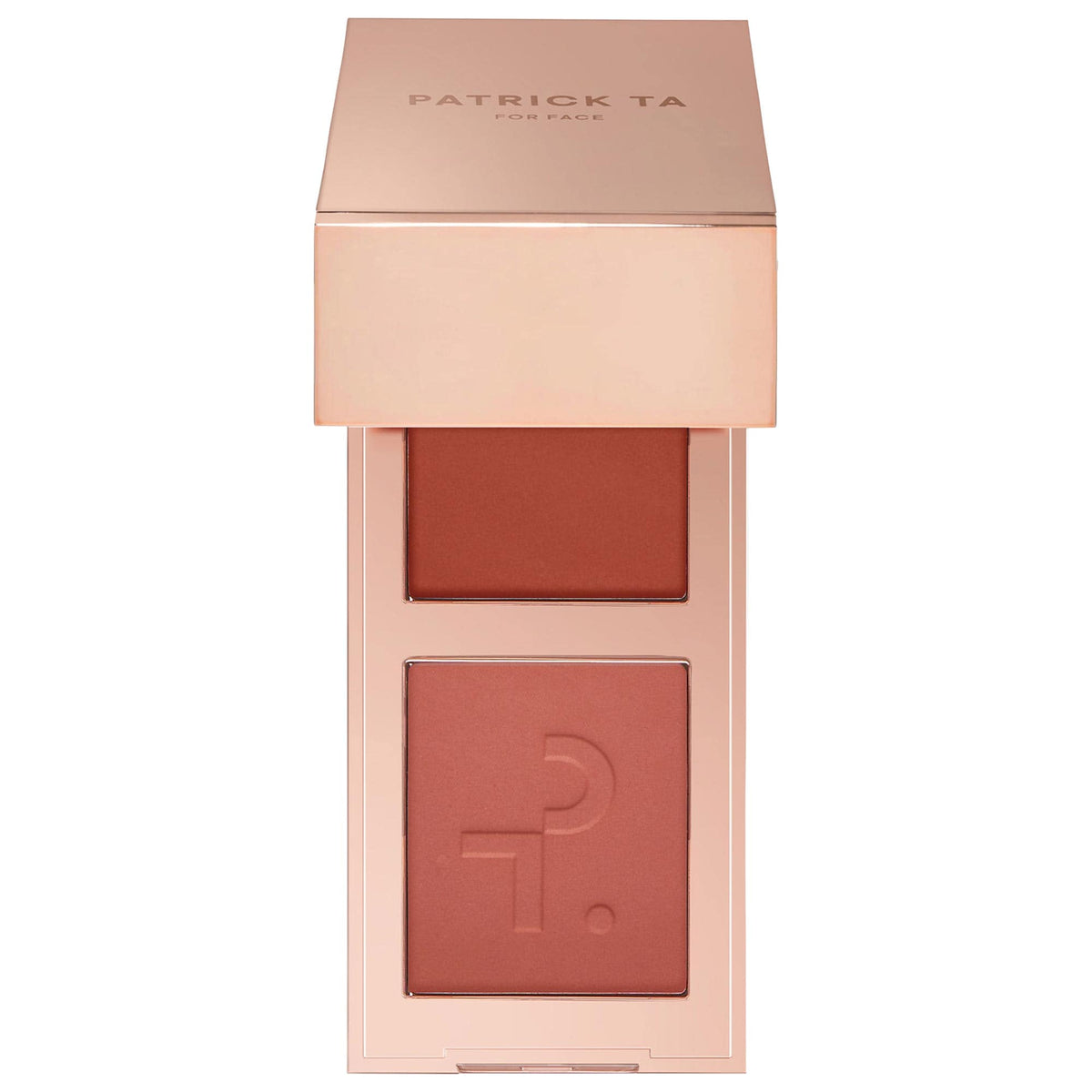 PATRICK TA Mini Major Headlines Double-Take Crème & Powder Blush Duo in She's Blushing