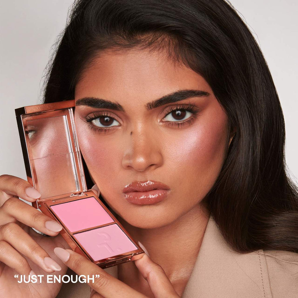 PATRICK TA Major Headlines Double-Take Crème & Powder Blush Duo in Just Enough Image 8