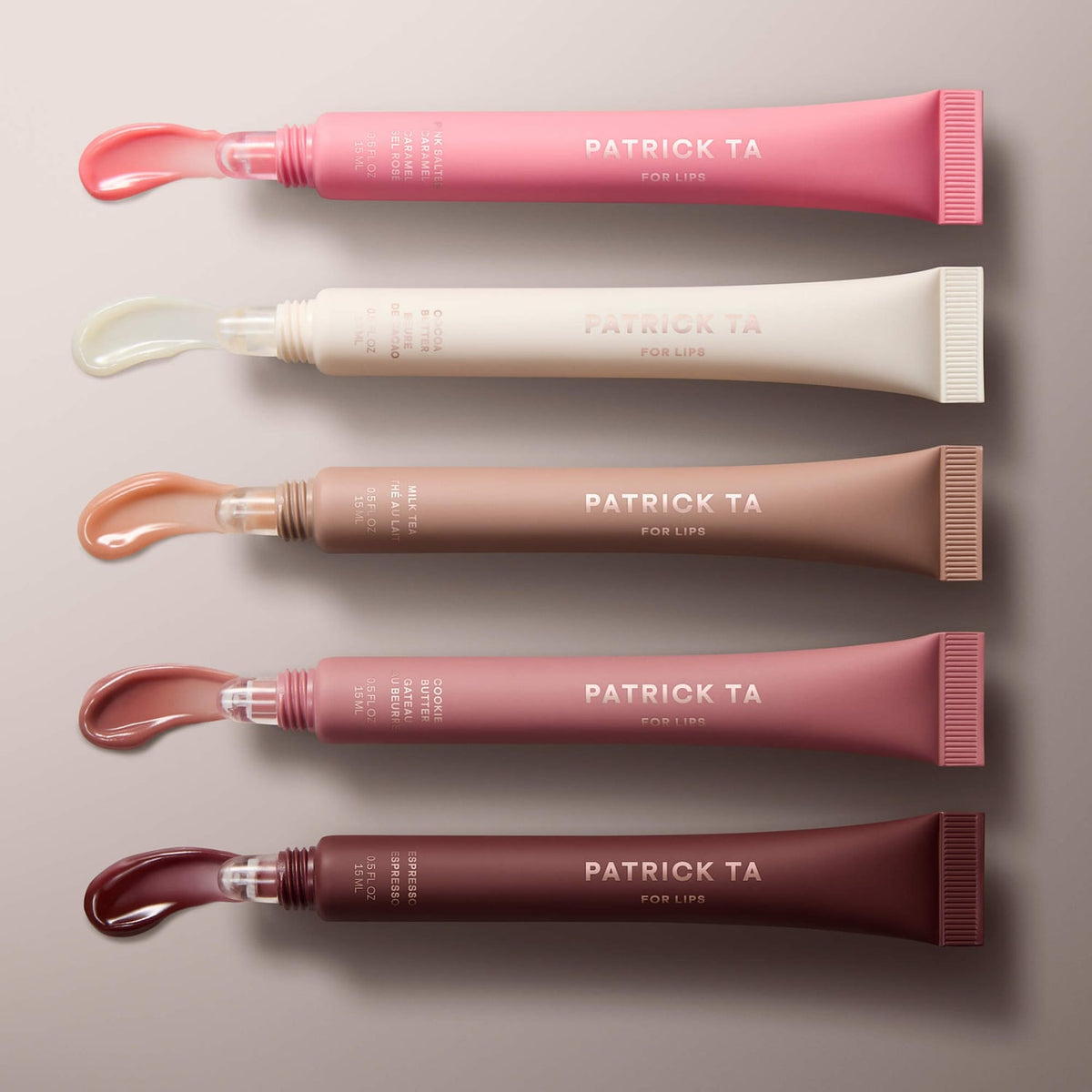 PATRICK TA Major Moisture Smoothing and Hydrating Tinted Lip Balm with Vitamin E in Pink Salted Caramel Image 8