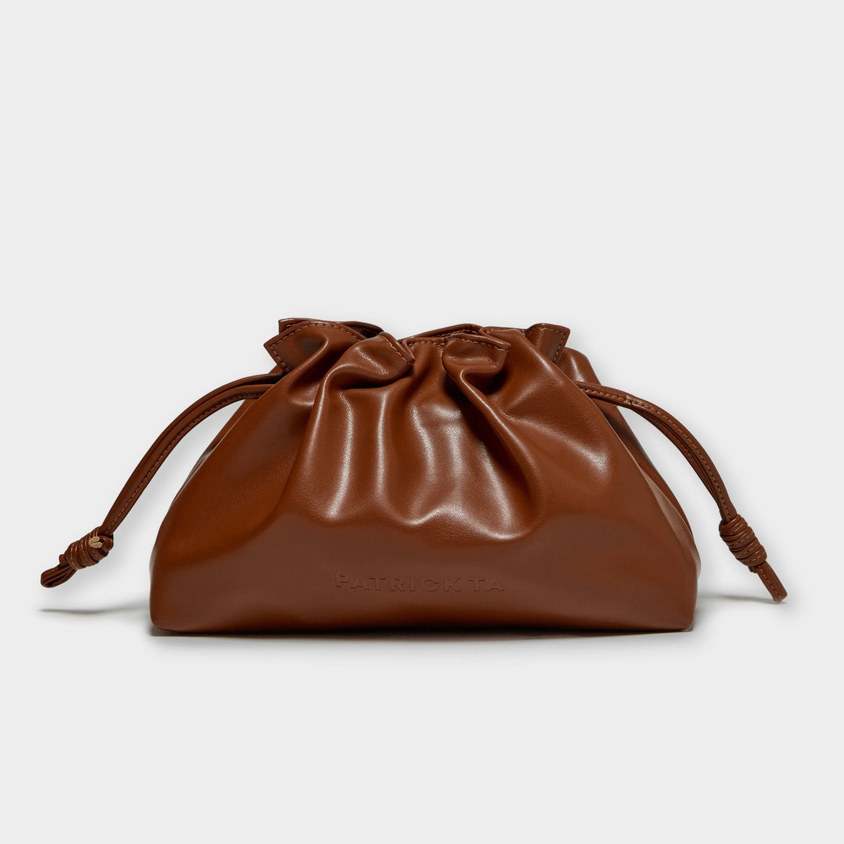 Patrick Ta The Elevated Beauty Bag Brown
