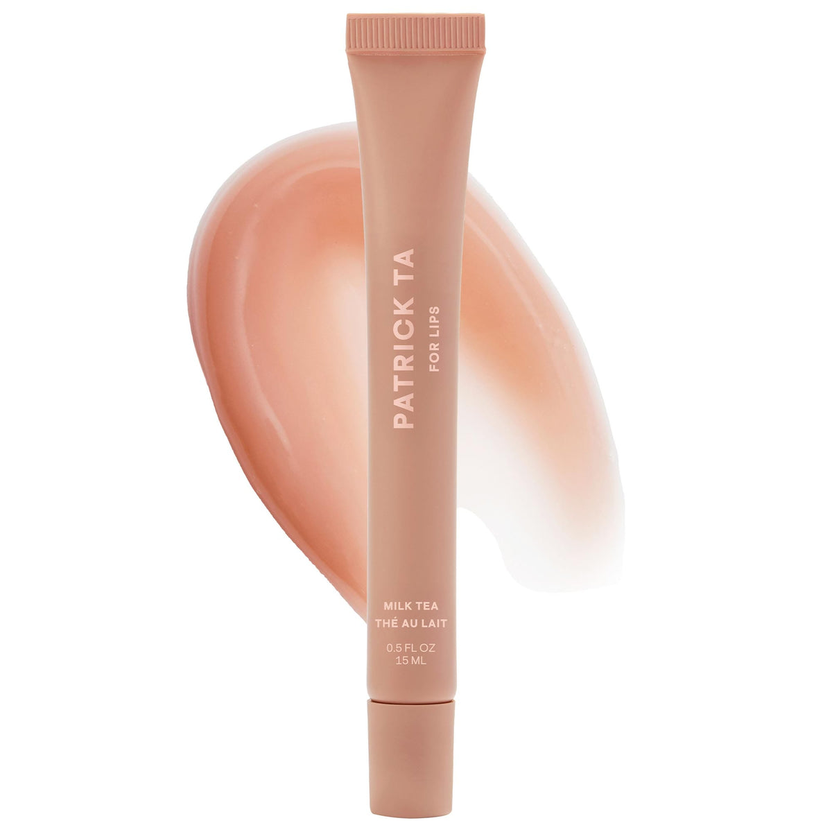 PATRICK TA Major Moisture Smoothing and Hydrating Tinted Lip Balm with Vitamin E in Milk Tea