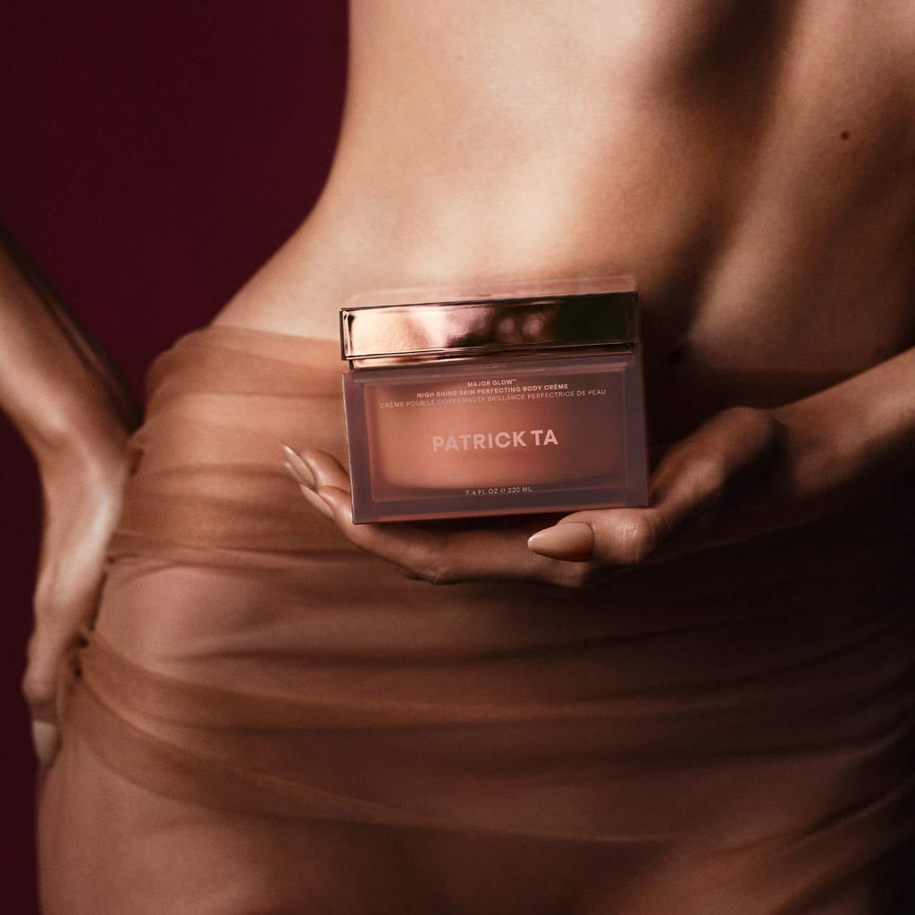 PATRICK TA Major Glow High Shine Skin Perfecting Body Crème in 220 mL/7.76 oz Image 8