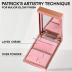 PATRICK TA Major Glow Creme & Powder Light Reflecting Translucent Highlighter Duo — Baby