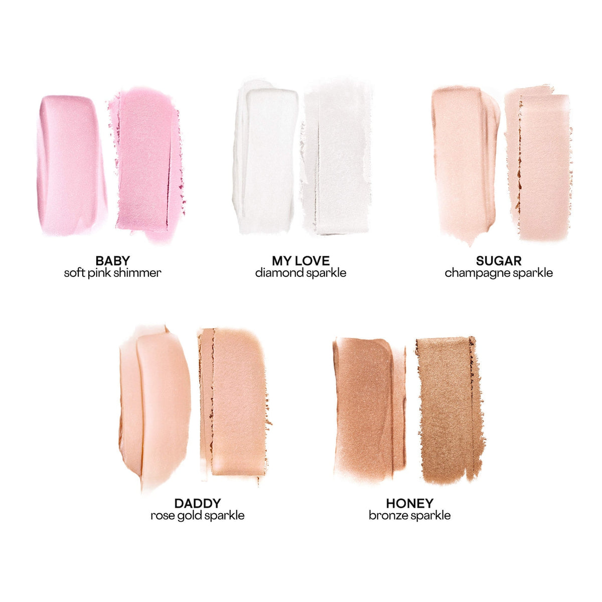 PATRICK TA Major Glow Creme & Powder Light Reflecting Translucent Highlighter Duo — My Love