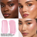 PATRICK TA Major Glow Creme & Powder Light Reflecting Translucent Highlighter Duo — Baby