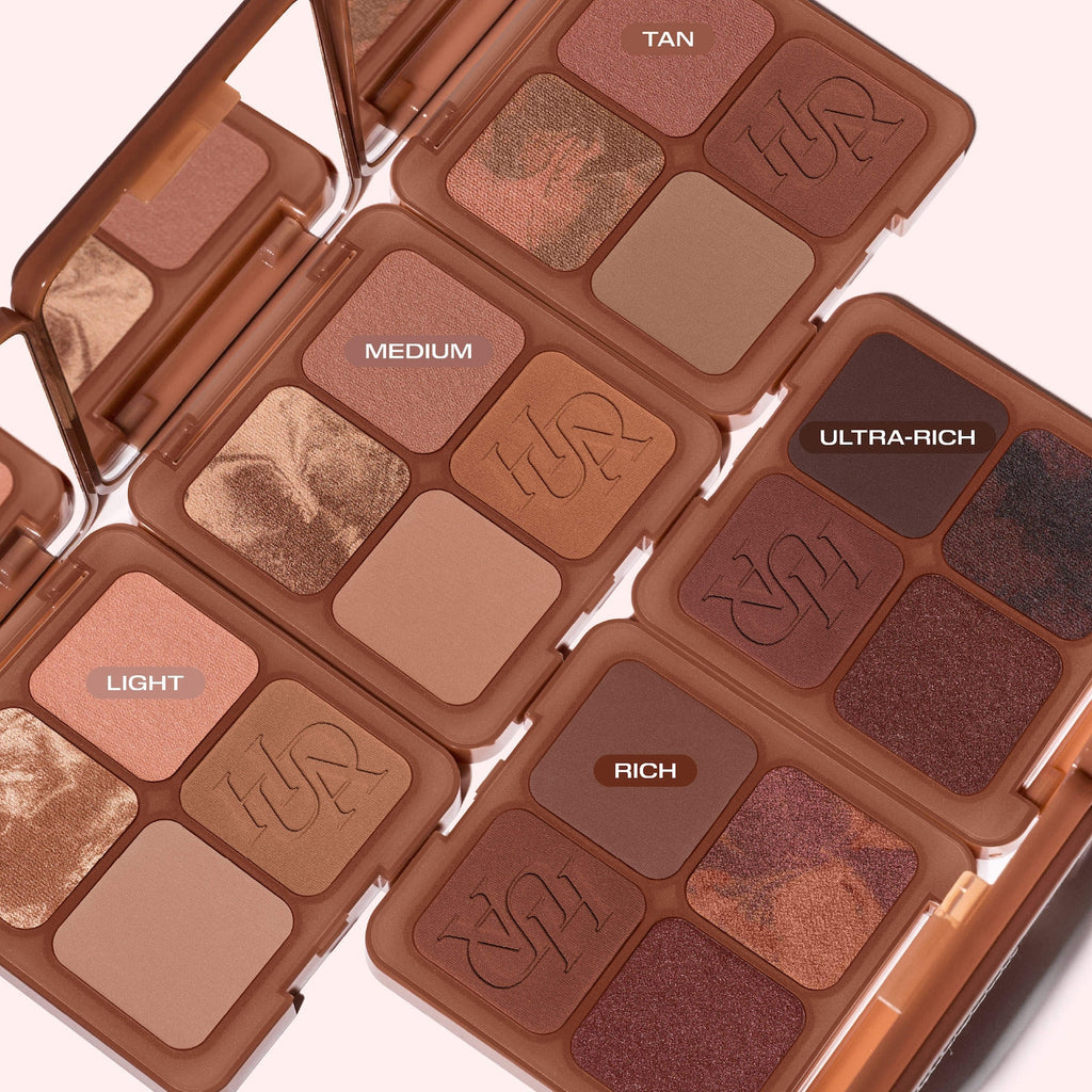 HUDA BEAUTY Bronze Filter Bronzer and Contour Palette in Rich Image 10