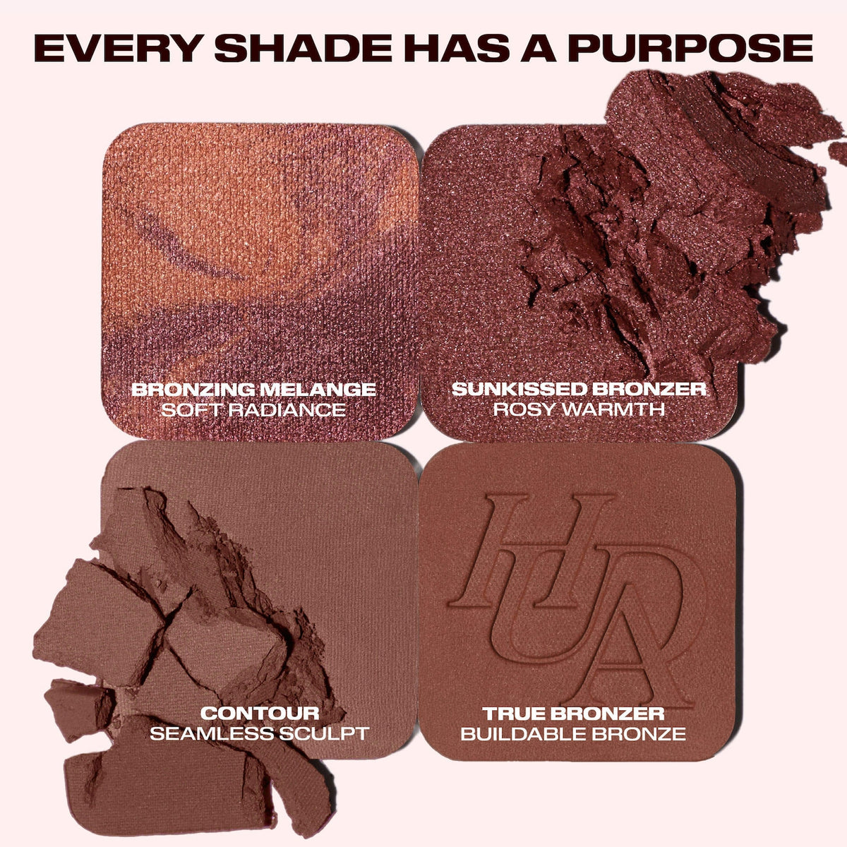 HUDA BEAUTY Bronze Filter Bronzer and Contour Palette in Rich Image 6
