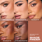 HUDA BEAUTY Bronze Filter Bronzer and Contour Palette in Rich Image 4