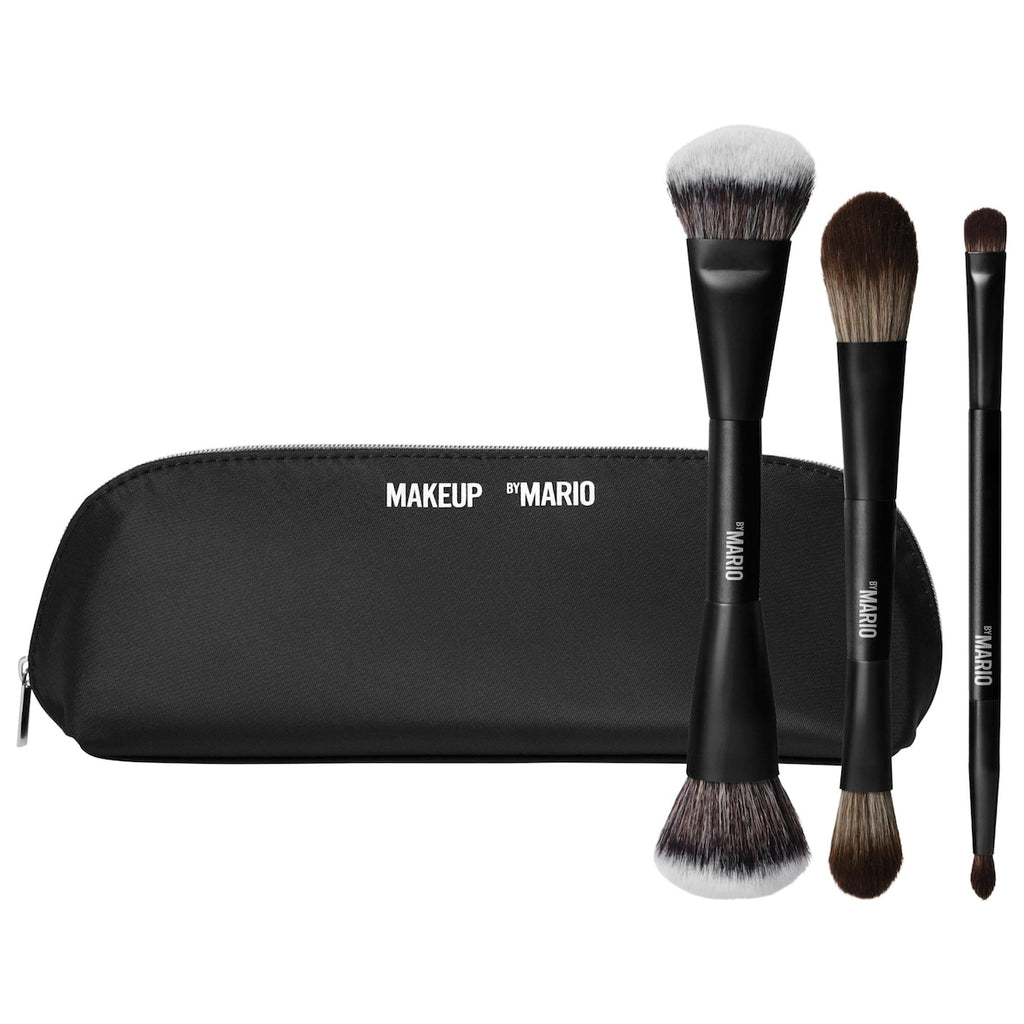MAKEUP BY MARIO Mario's Face and Eye Trio Cosmetic Brush Set — photo 1