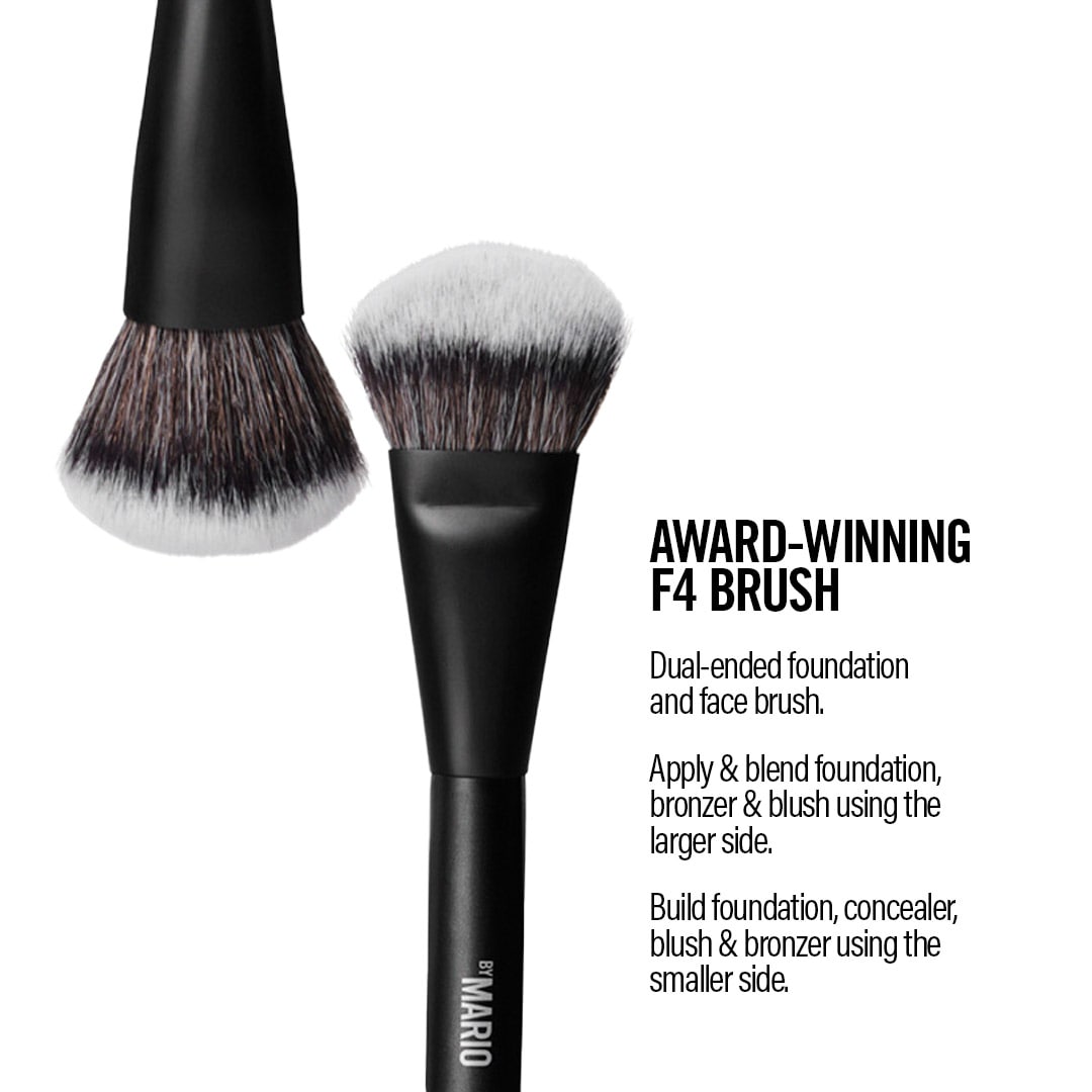 MAKEUP BY MARIO Mario's Face and Eye Trio Cosmetic Brush Set — photo 4