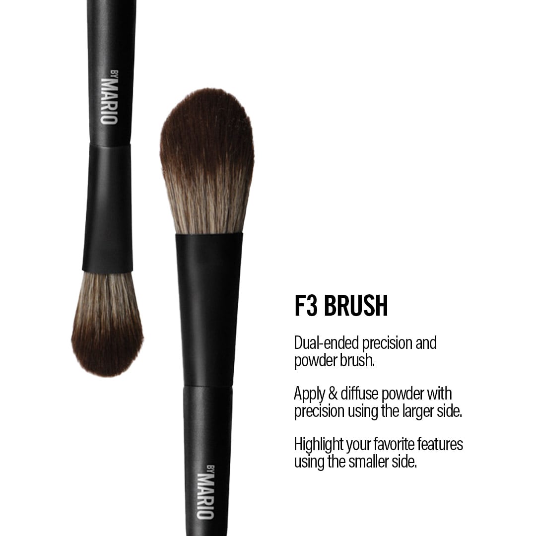 MAKEUP BY MARIO Mario's Face and Eye Trio Cosmetic Brush Set — photo 5