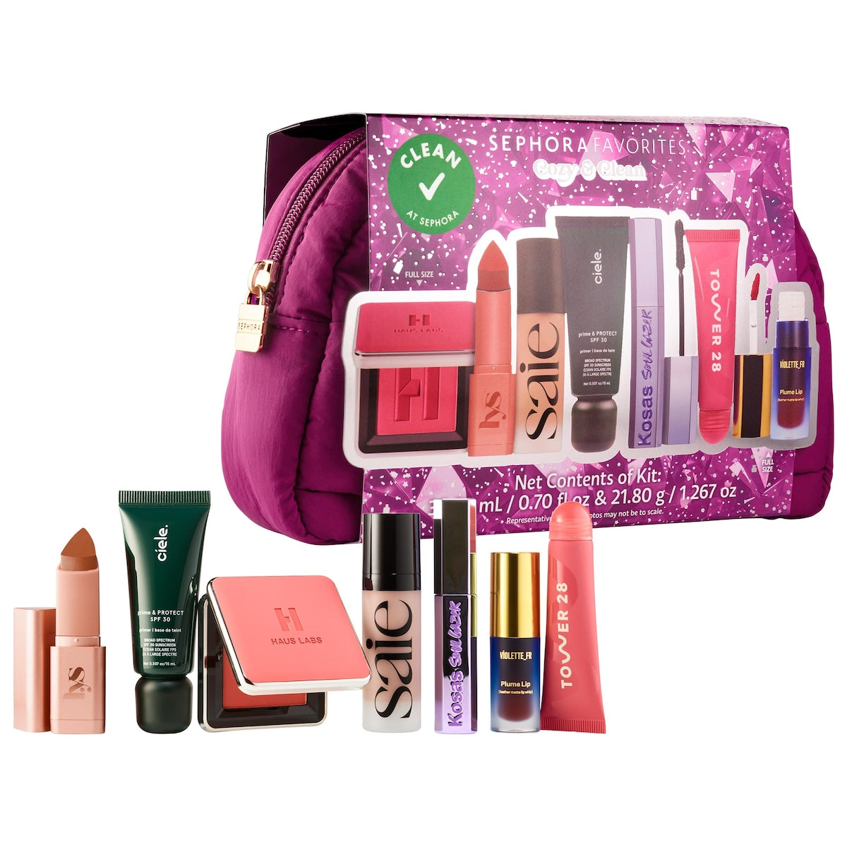 Sephora Favorites Cozy & Clean Makeup Value Set — photo 1