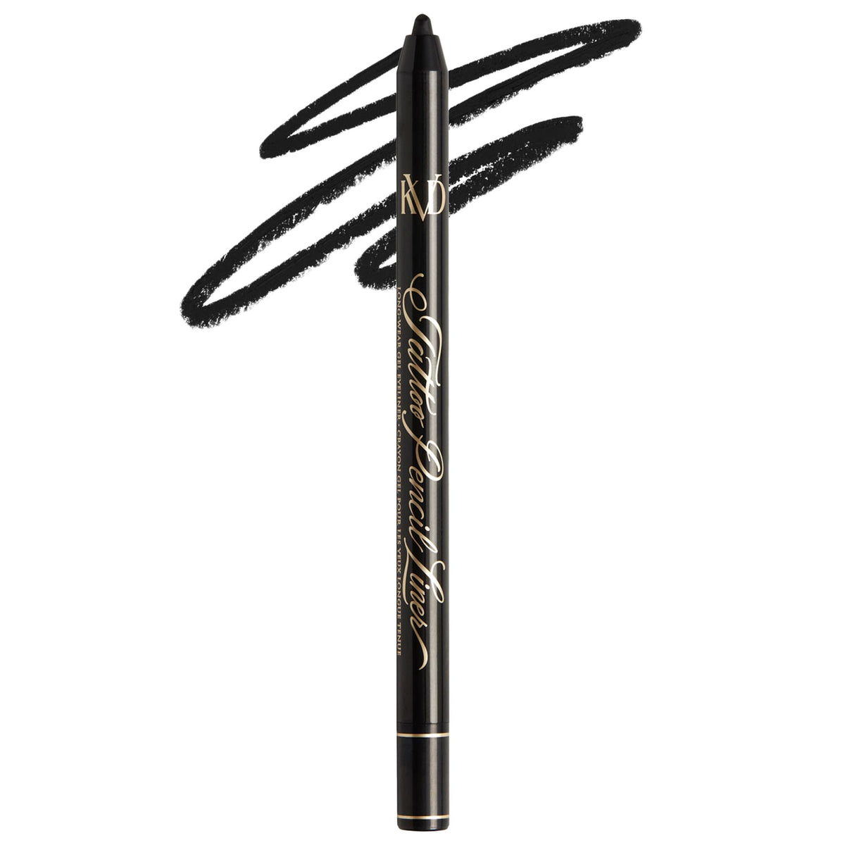 KVD Beauty Tattoo Pencil Liner Waterproof Long-Wear Gel Eyeliner - Trooper Black - image 1