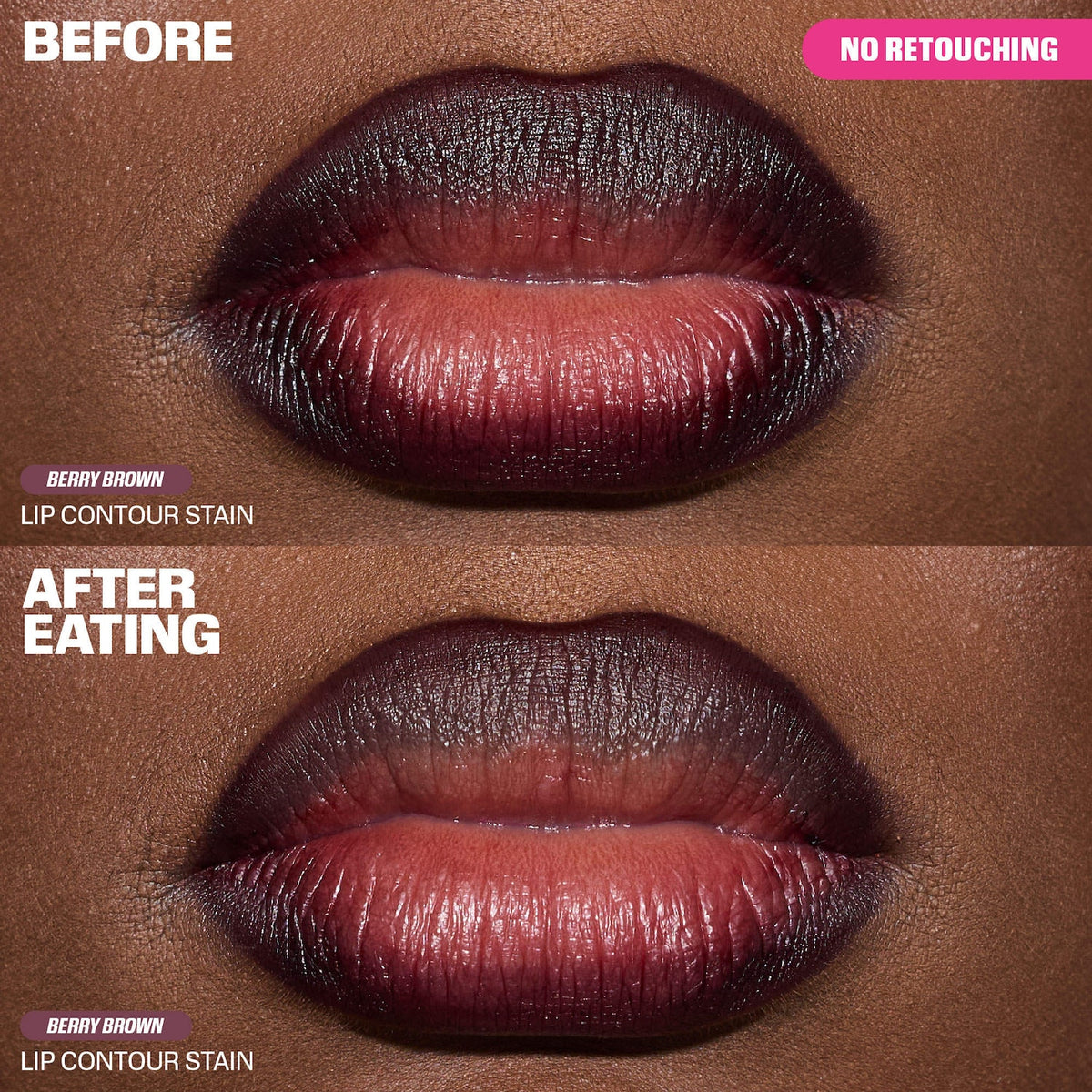 HUDA BEAUTY Lip Contour Stain - Berry Brown - image 2