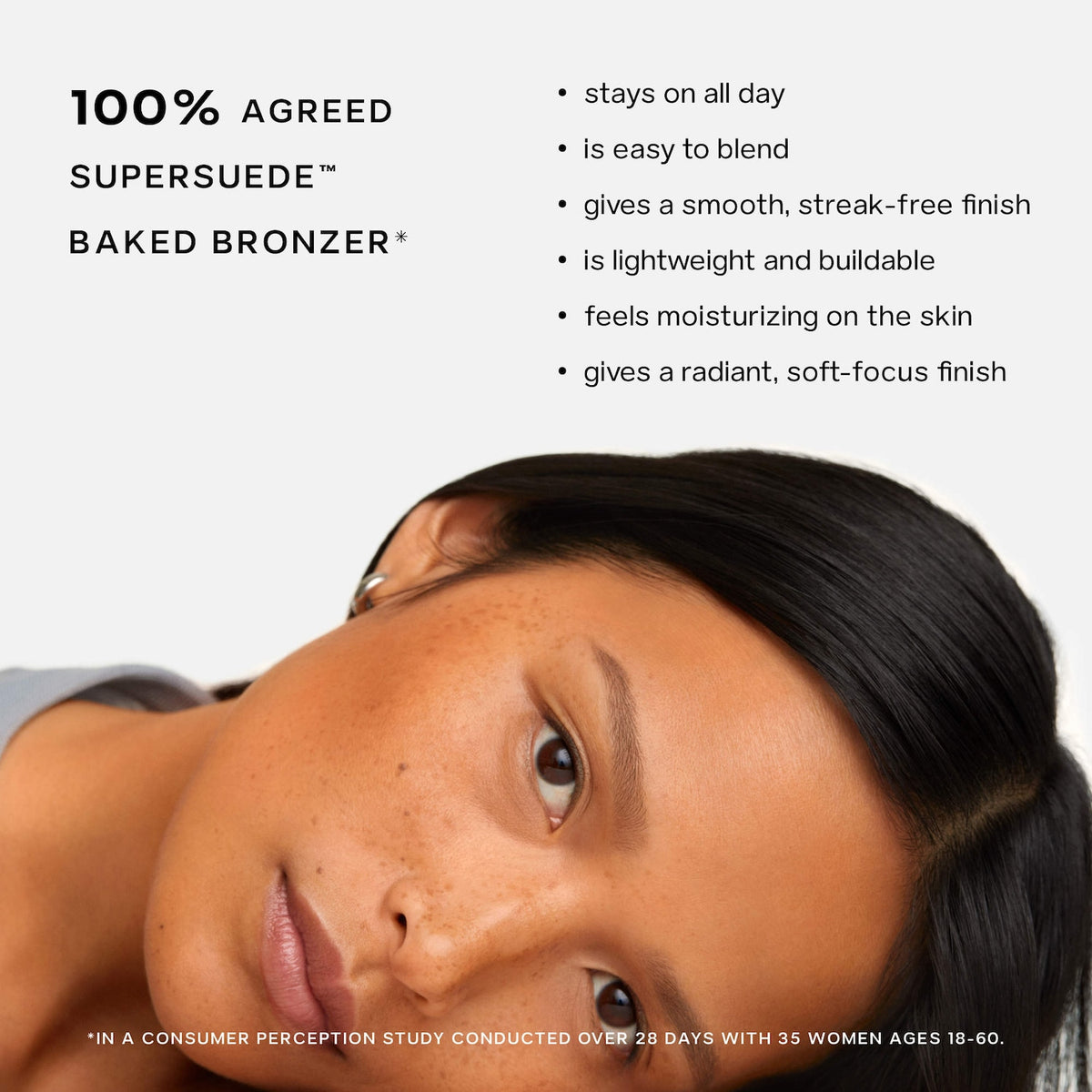 Saie SuperSuede Radiant Baked Bronzer - shared product details
