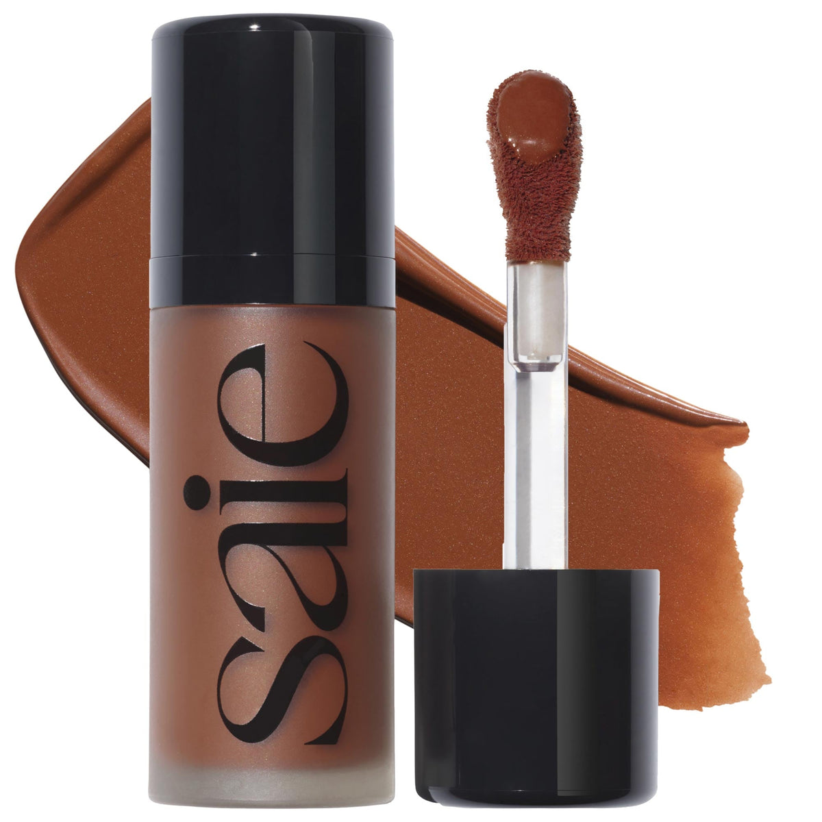 Saie Dew Bronze Soft-Focus Effortless Liquid Bronzer - Stinson - image 1
