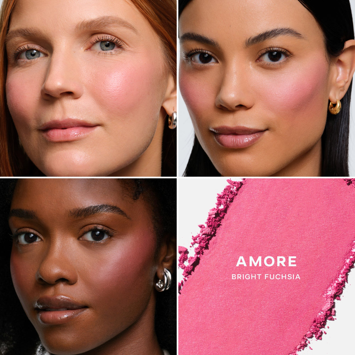 Saie SuperSuede Baked Powder Blush - Amore - image 4