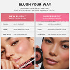 Saie SuperSuede Baked Powder Blush - shared product details