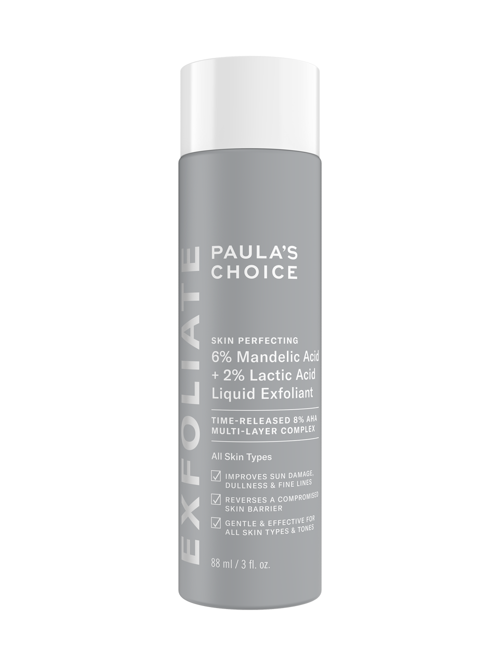 Paula's Choice The Glow Resolution - Skin Perfecting 6% Mandelic + 2% Lactic Acid AHA Liquid Exfoliant — official source image