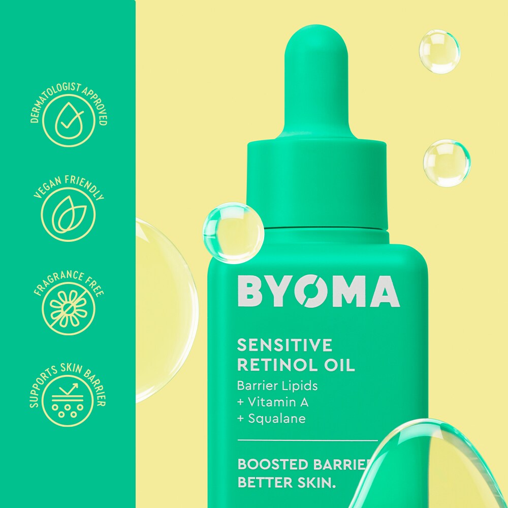 BYOMA Sensitive Retinol Oil - 30ml — official product photo 5