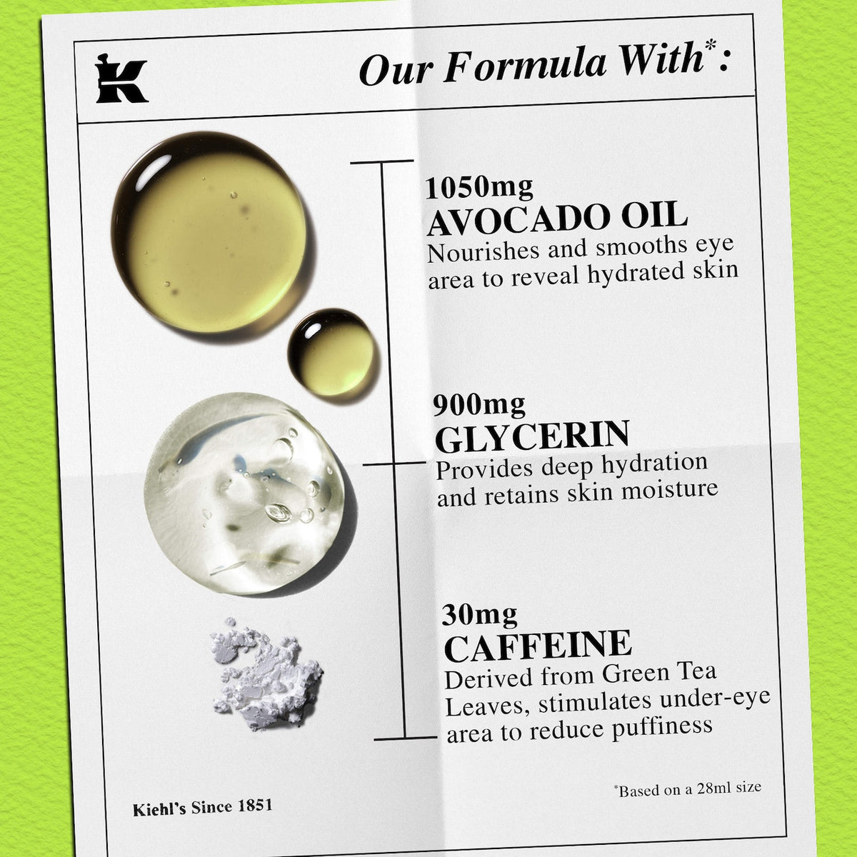 Kiehl's Avocado Eye Cream - 14ml — official product photo 7