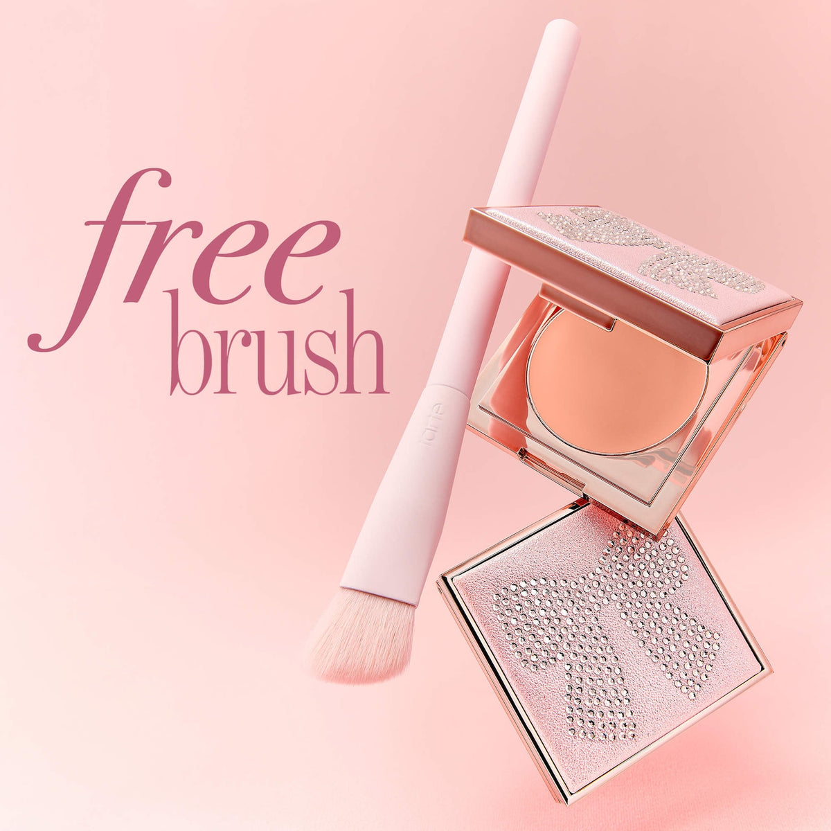 Tarte Face Card Never Declines CC Undereye Corrector & Brush - Light-medium peach - image 6