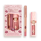 Charlotte Tilbury Pillow Talk Plumpgasm Lip Kit - Pillow Talk Original - Pillow Talk Plumpgasm Lip Kit - Fair Open Packshot