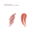 Charlotte Tilbury Pillow Talk Plumpgasm Lip Kit - Pillow Talk Original - Pillow Talk Plumpgasm Lip Kit - Fair Texture Swatch
