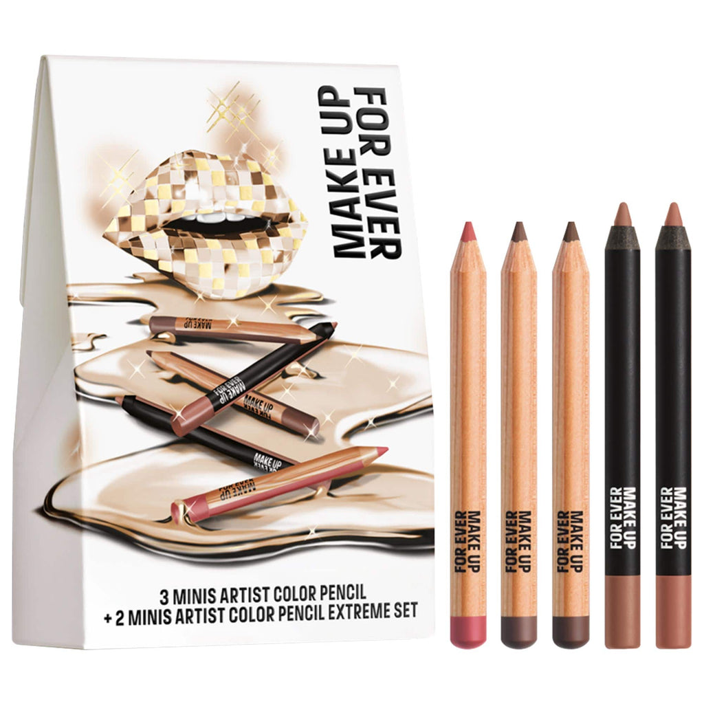 MAKE UP FOR EVER Mini Artist Color Pencil Lip Liner Set - Mini Set - image 1