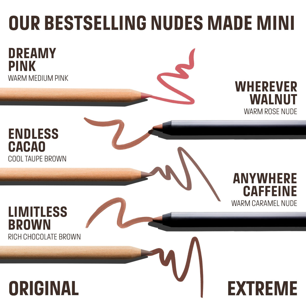 MAKE UP FOR EVER Mini Artist Color Pencil Lip Liner Set - Mini Set - image 7