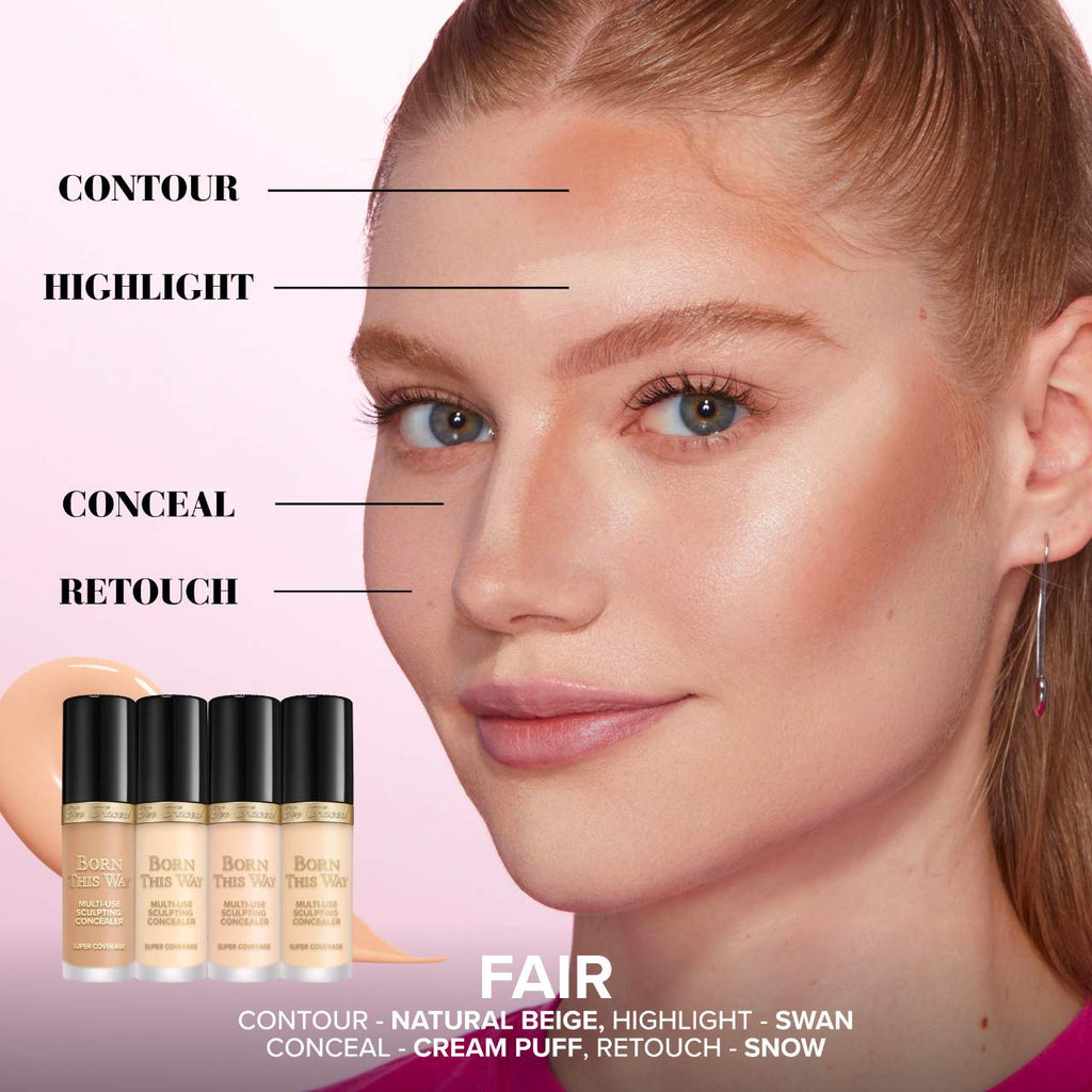 Too Faced Born This Way Super Coverage Multi-Use Concealer - shared product details