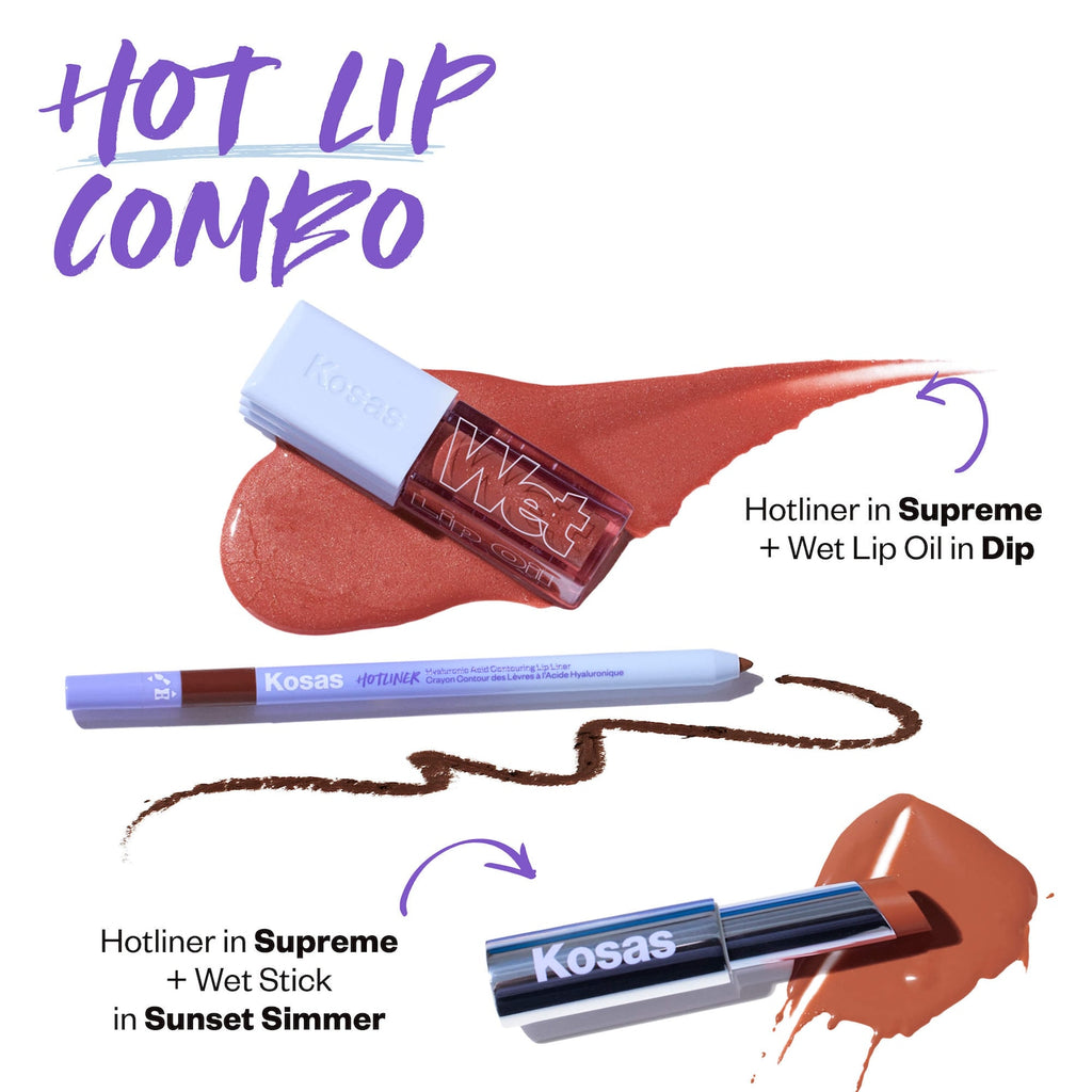 Kosas Hotliner Hyaluronic Acid Contouring Lip Liner - Supreme — official image 6