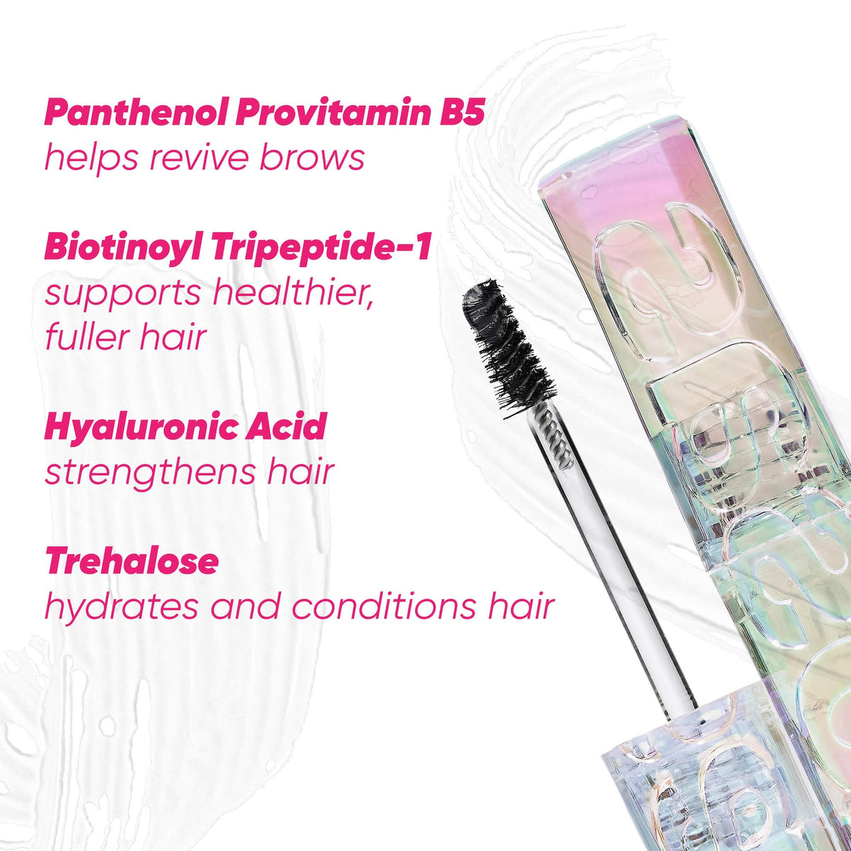Kosas Air Brow Clear - Clear — official image 3