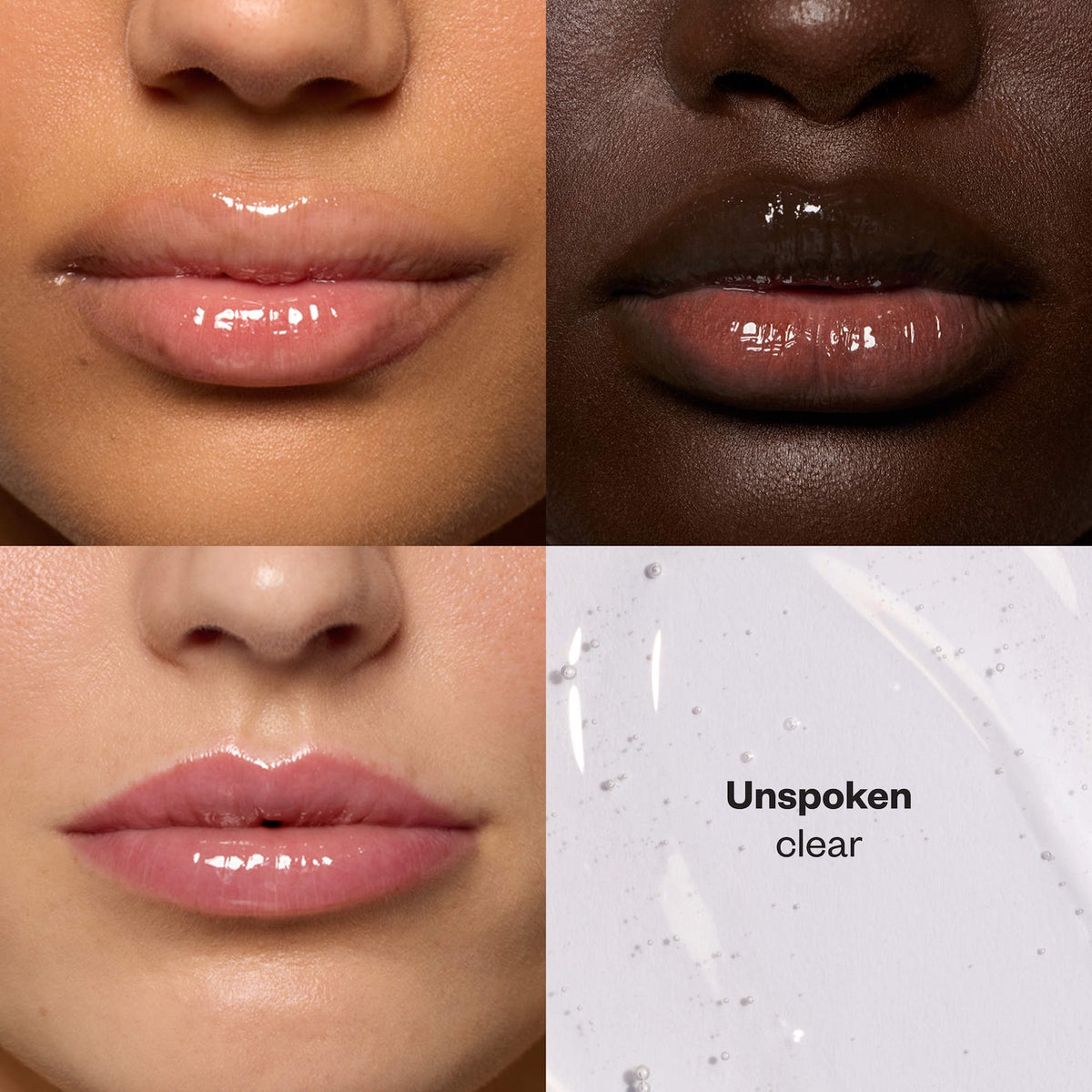 Kosas Lip Pulse Glassy Lip Plumper - Clear (Unspoken) — official image 1