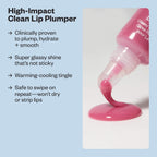 Kosas Lip Pulse Glassy Lip Plumper - Clear (Unspoken) — official image 4