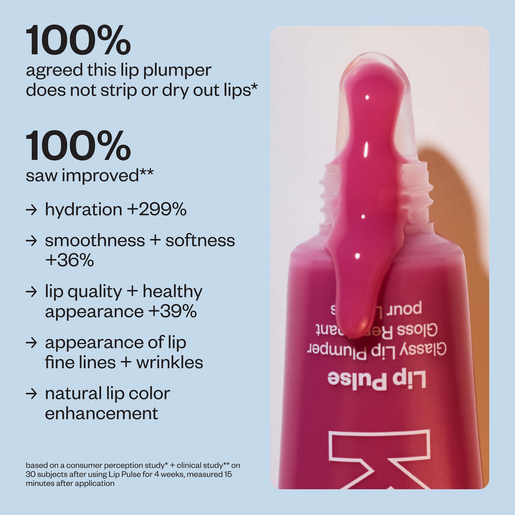 Kosas Lip Pulse Glassy Lip Plumper - Clear (Unspoken) — official image 6