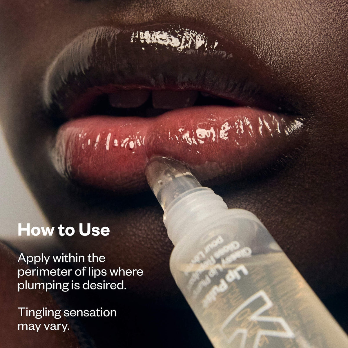 Kosas Lip Pulse Glassy Lip Plumper - Clear (Unspoken) — official image 8